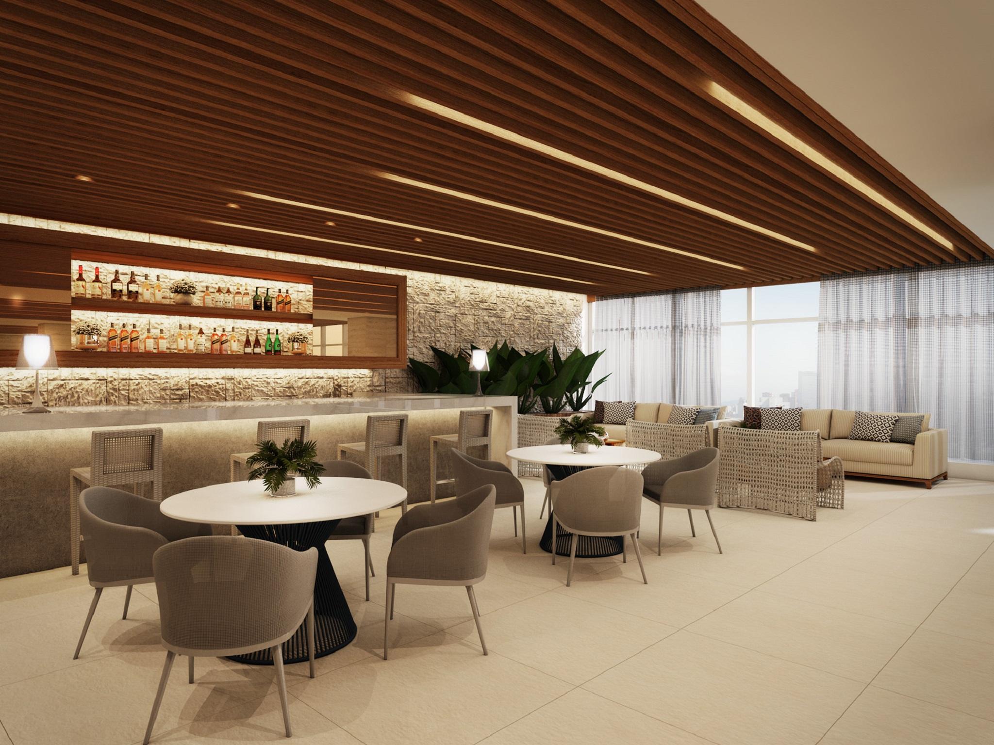 Sheraton Santos Hotel Dış mekan fotoğraf The lounge at the airport