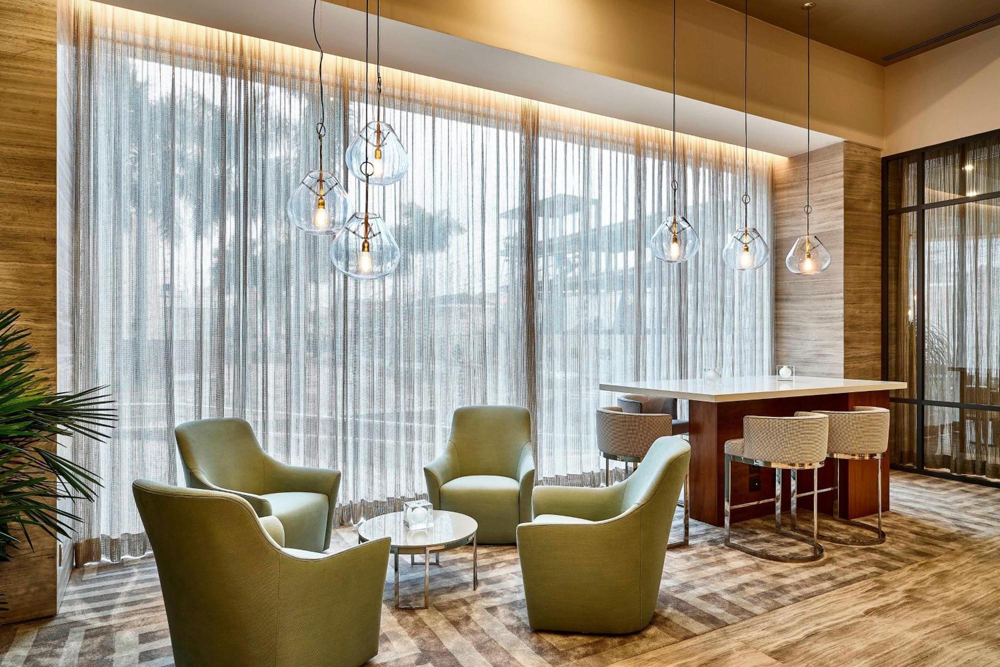 Sheraton Santos Hotel Dış mekan fotoğraf The lounge at the airport