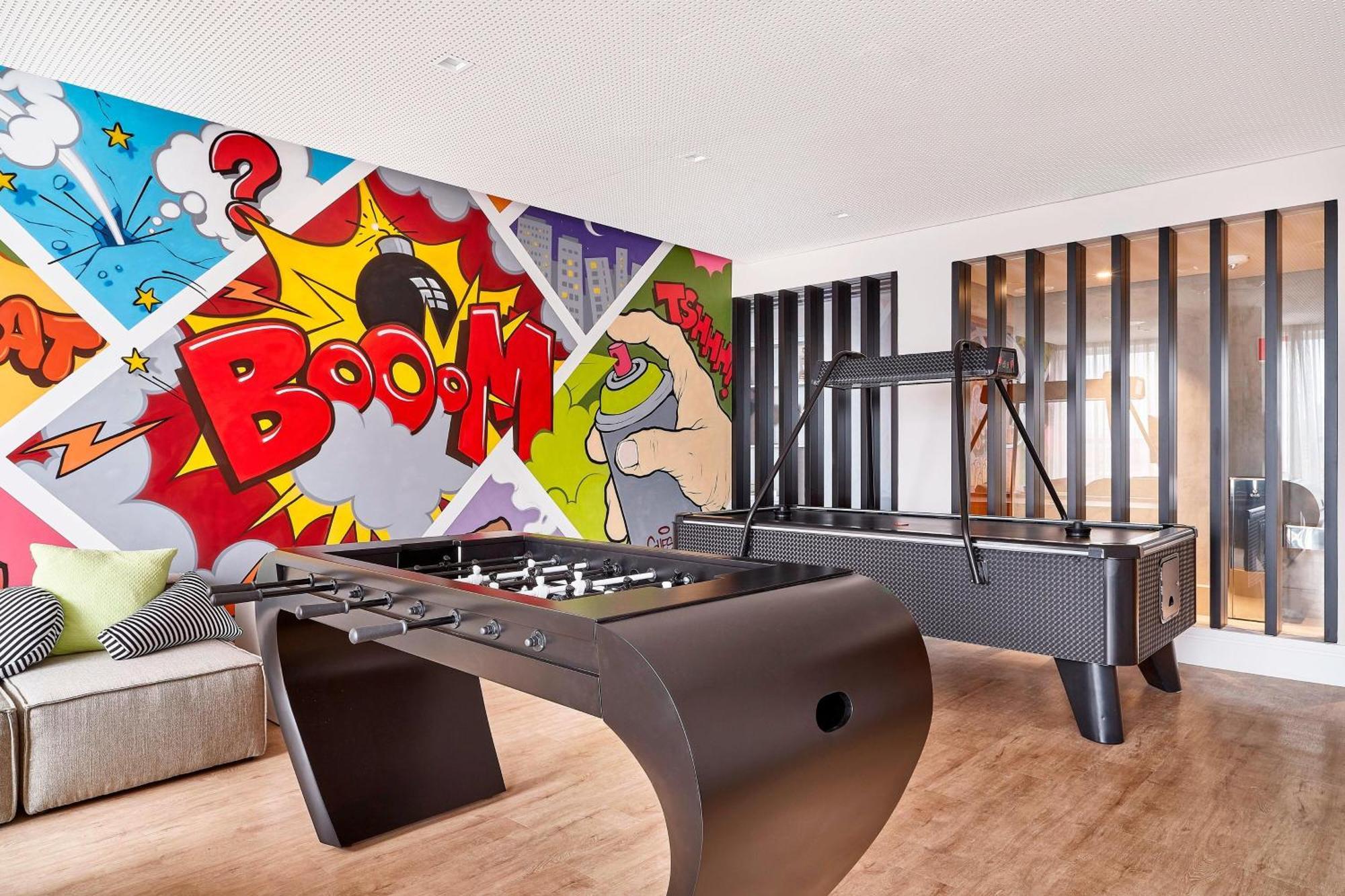 Sheraton Santos Hotel Dış mekan fotoğraf The games room