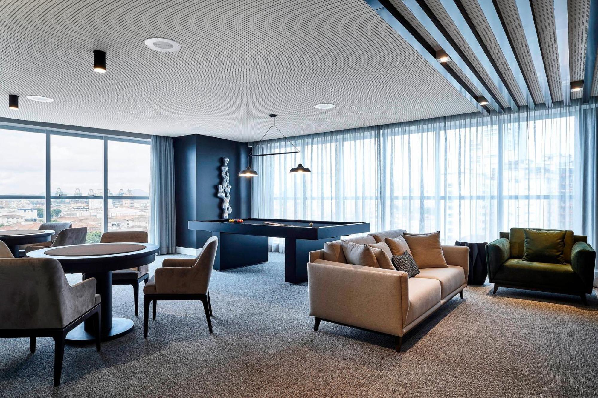 Sheraton Santos Hotel Dış mekan fotoğraf The interior of the new office of the CEO of the company