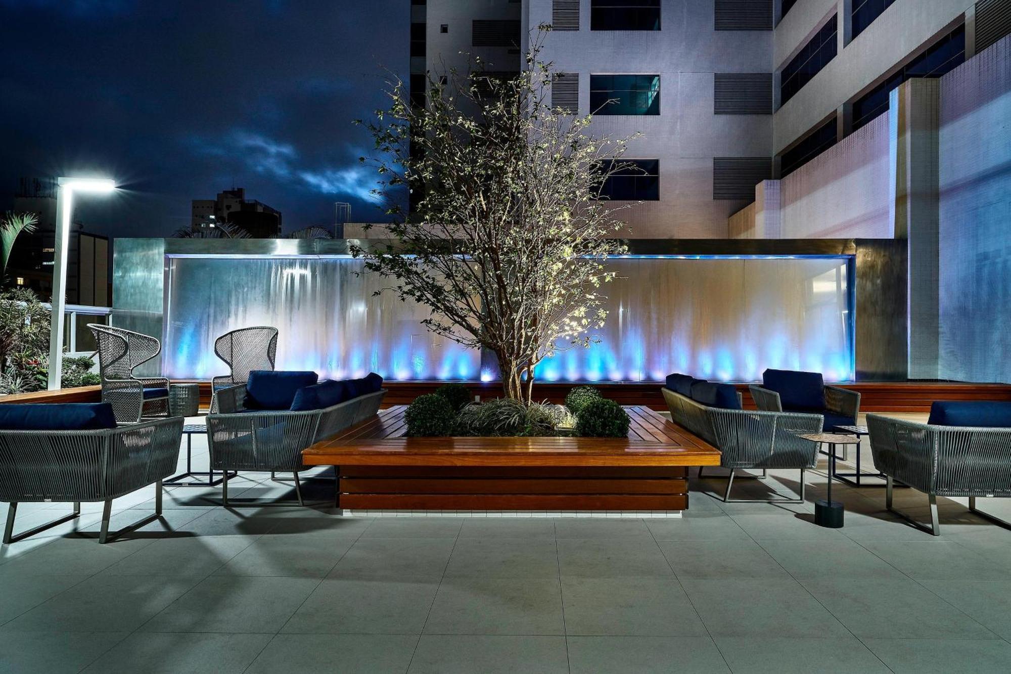 Sheraton Santos Hotel Dış mekan fotoğraf The Sky Bar