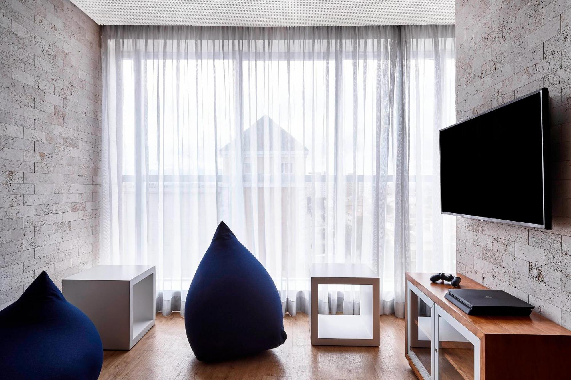 Sheraton Santos Hotel Dış mekan fotoğraf A bean bag chair